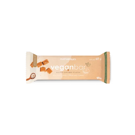 Nutriversum Vegan Protein Bar 48g, sós karamell
