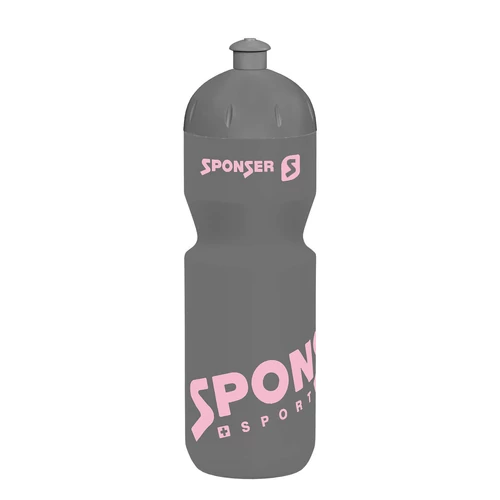 Sponser kulacs 750ml, szürke-pink