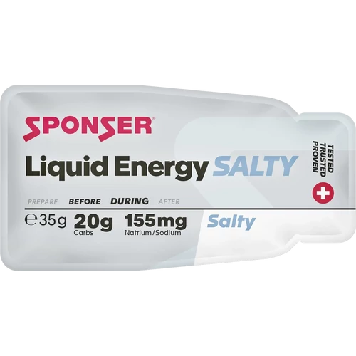 Sponser Liquid Energy Salty energia zselé
