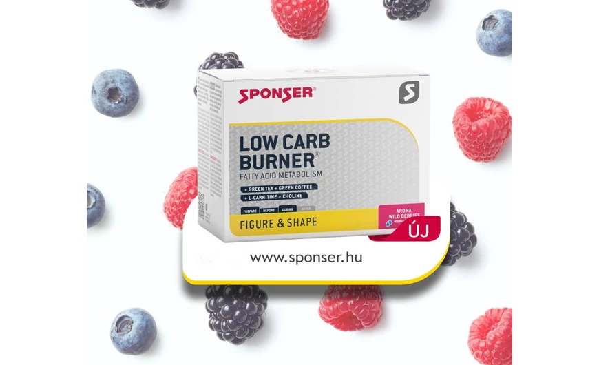 Új Low Carb Burner sportital