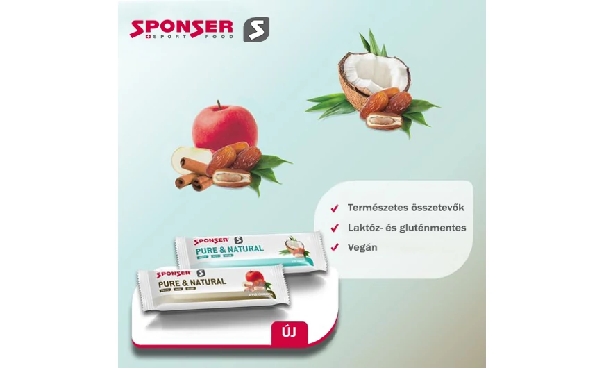 Új Pure & Natural energia szeletek